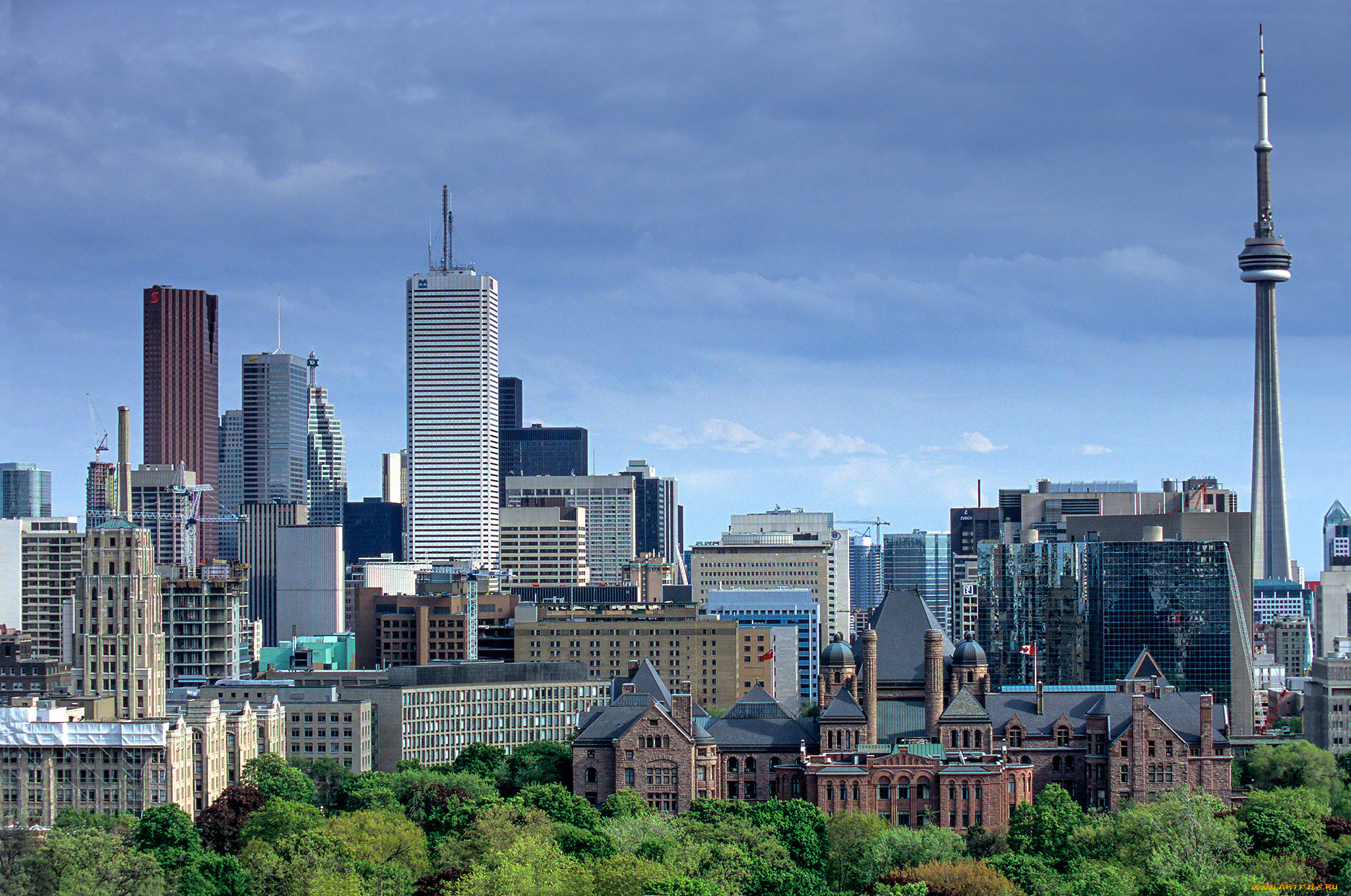 Канада небоскребы Торонто